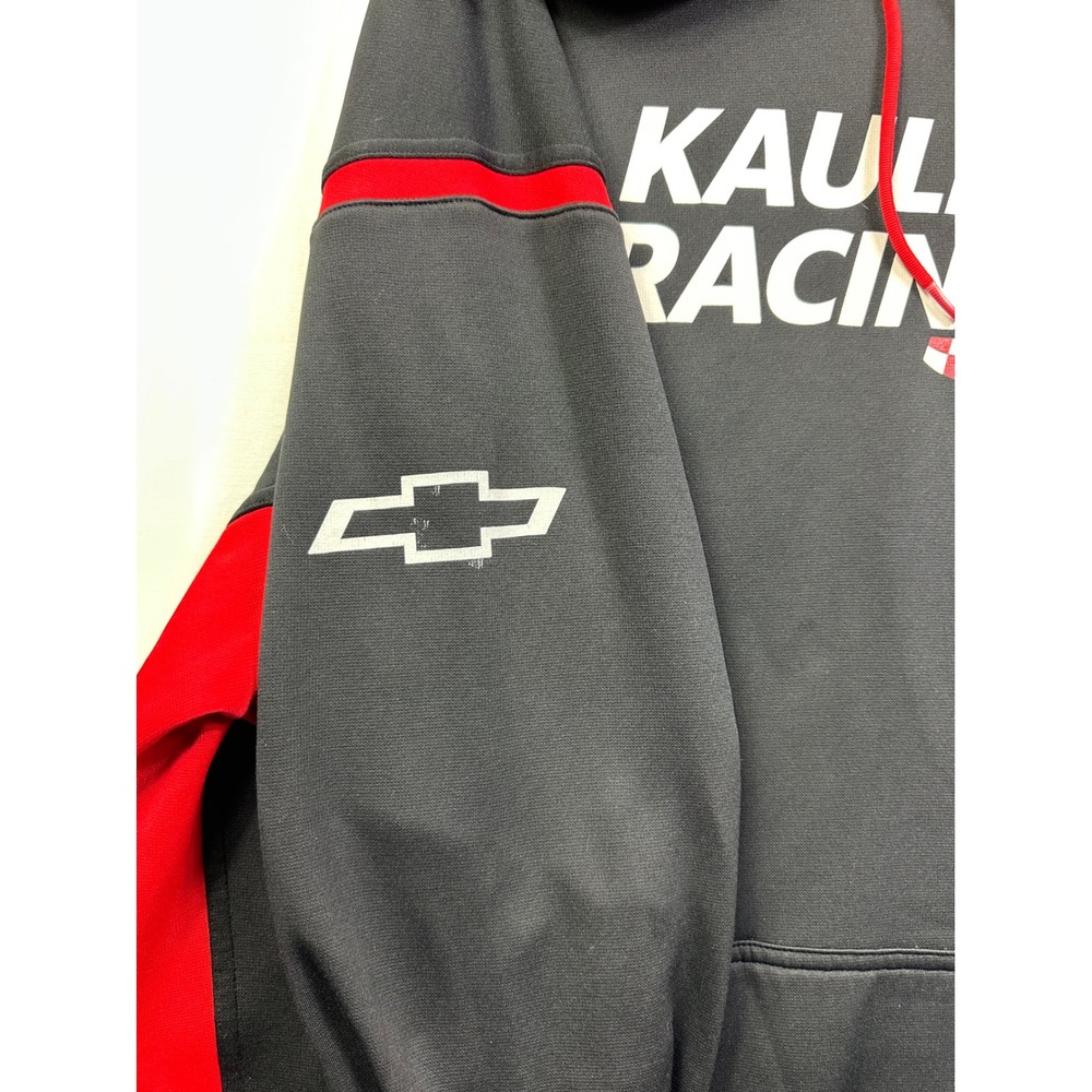 Kaulig Racing Chevrolet Black Red Hoodie Mens XXL Pullover Sweatshirt - Picture 5 of 12